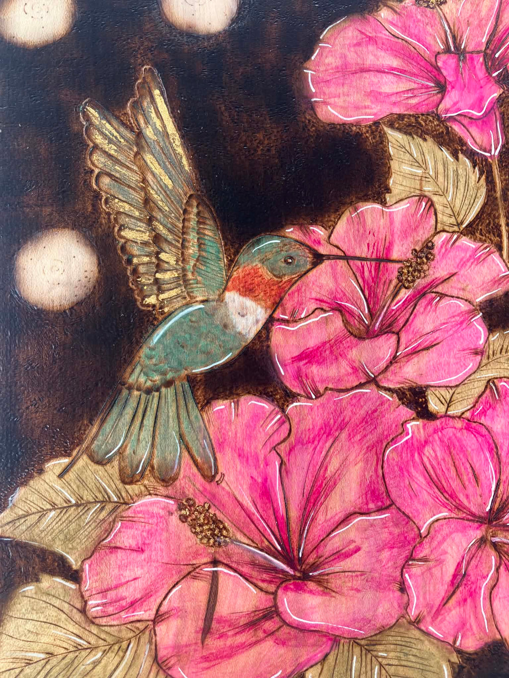 Collection ENVOL - Colibri et hibiscus