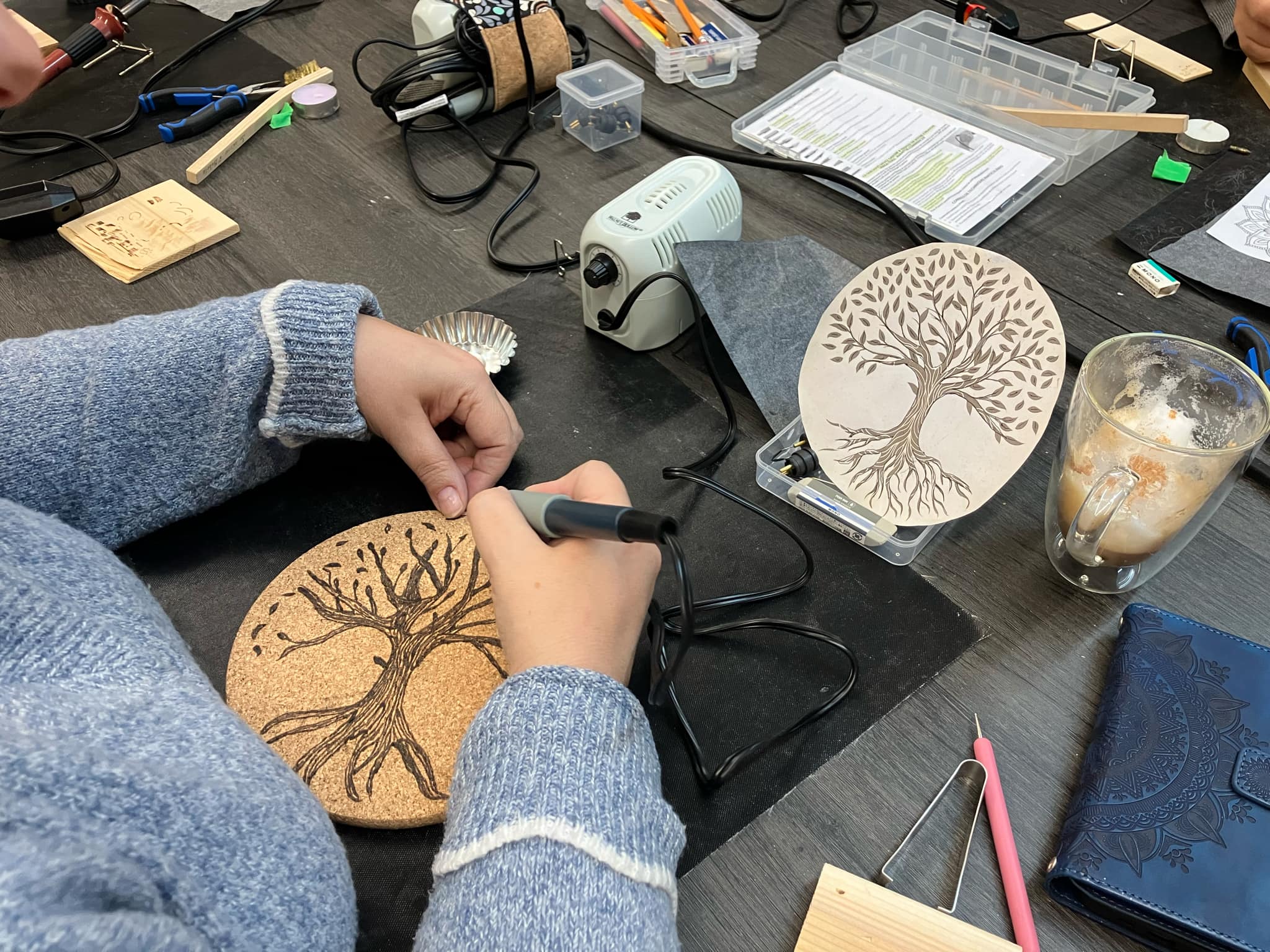 Soirées Pyrogravure — Édition Café 2026