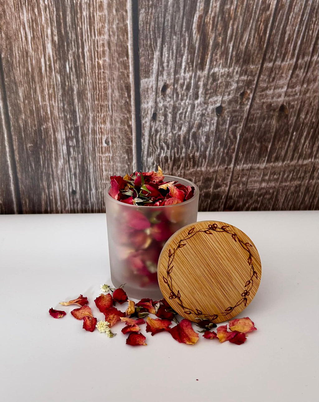 Chandelle PYROGRAVURE SUR BOIS