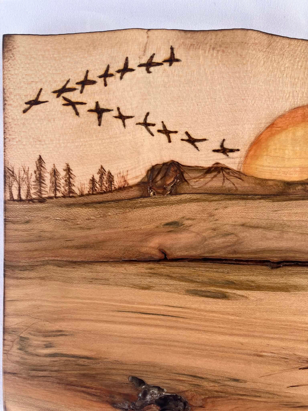 Kayak au crépuscule