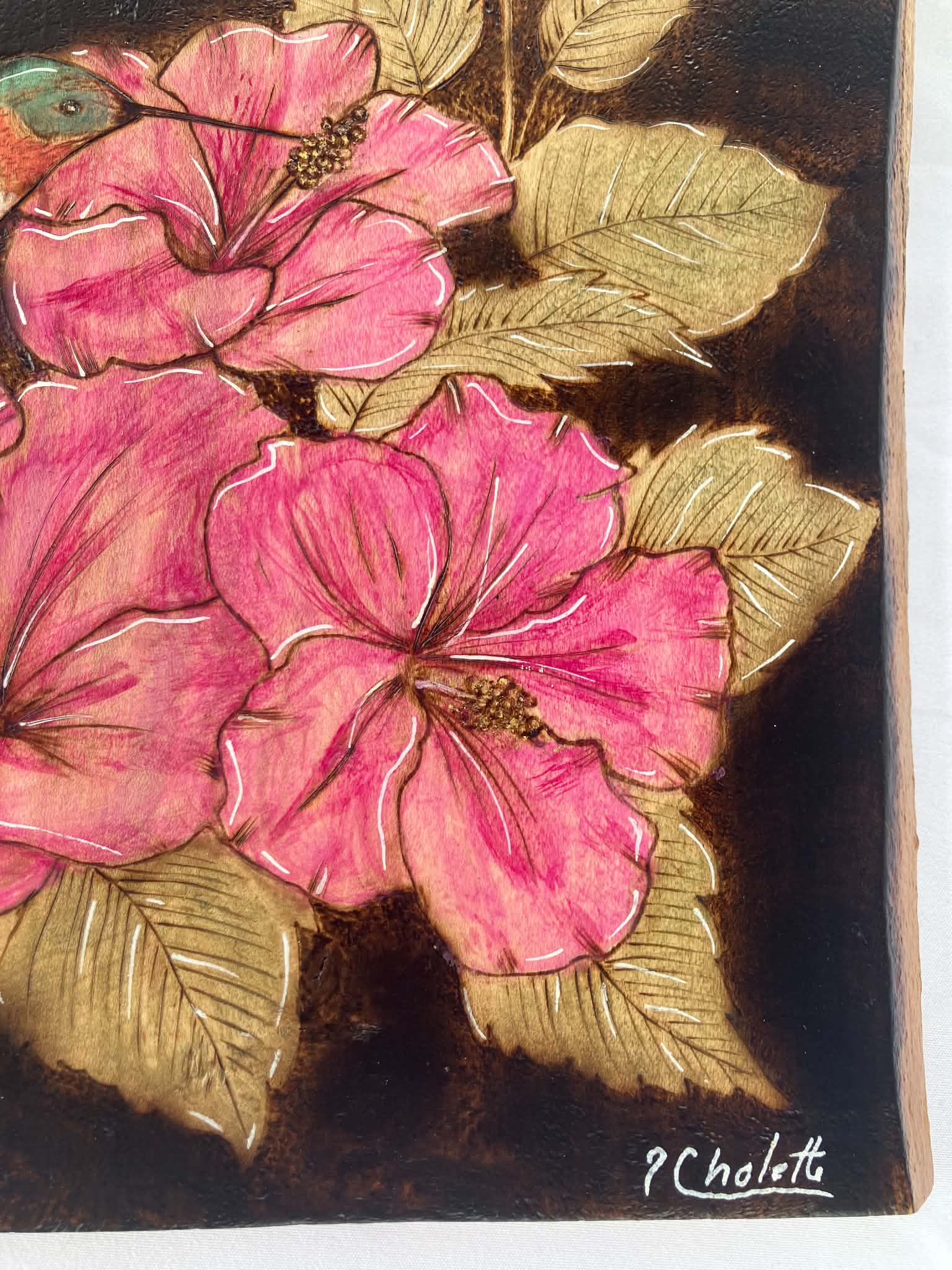Collection ENVOL - Colibri et hibiscus