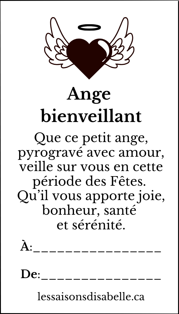 Mon premier Noël — ornement en bois pyrogravé (personnalisé)