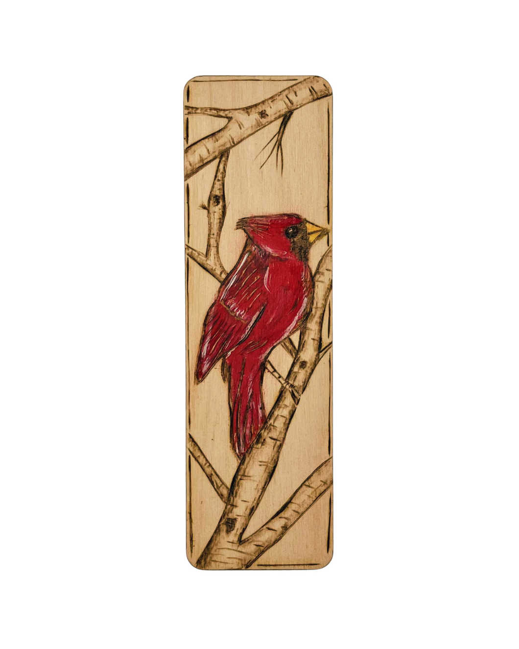 Marque-page en bois pyrogravé — plusieurs motifs + option personnalisée