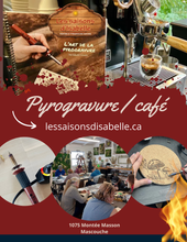 Charger l&#39;image dans la galerie, Soirées Pyrogravure — Édition Café 2026
