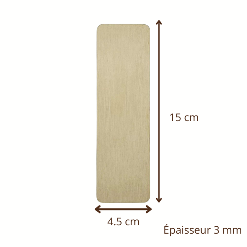 Marque-page en bois pyrogravé — plusieurs motifs + option personnalisée