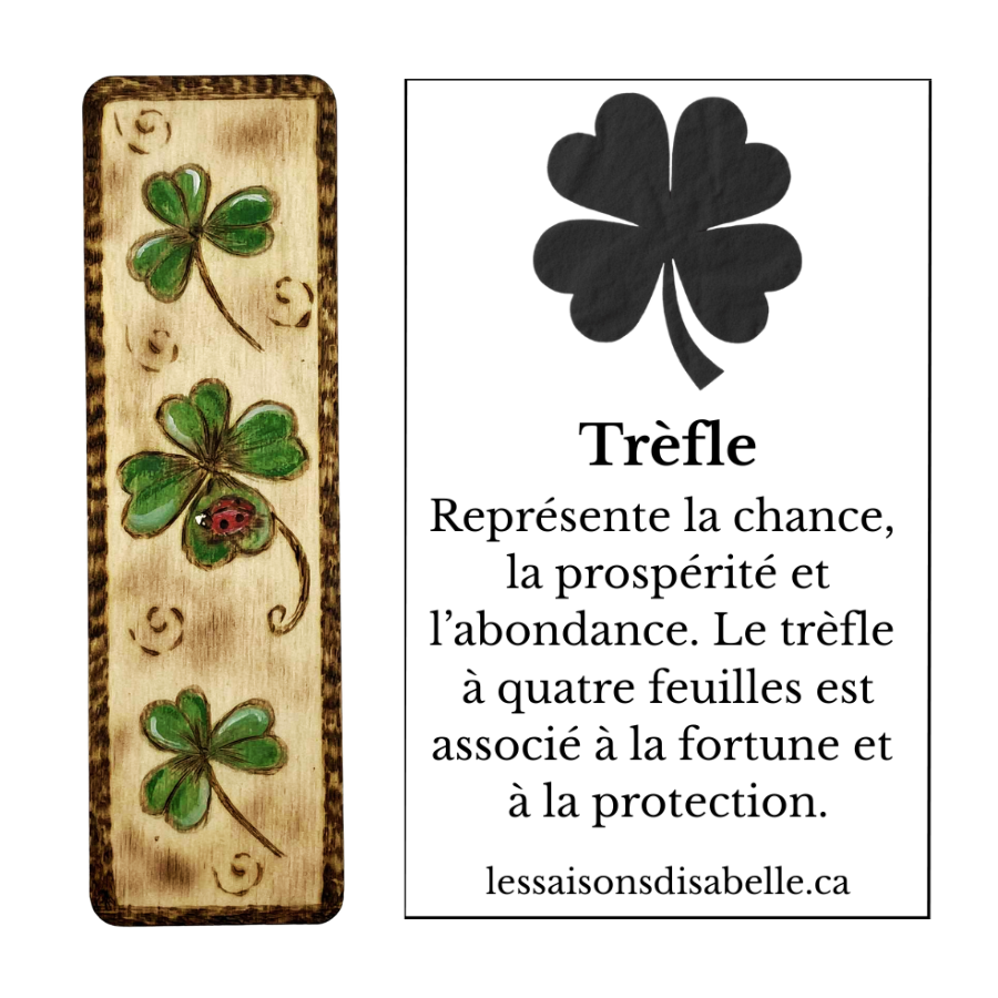 Marque-page en bois pyrogravé — plusieurs motifs + option personnalisée