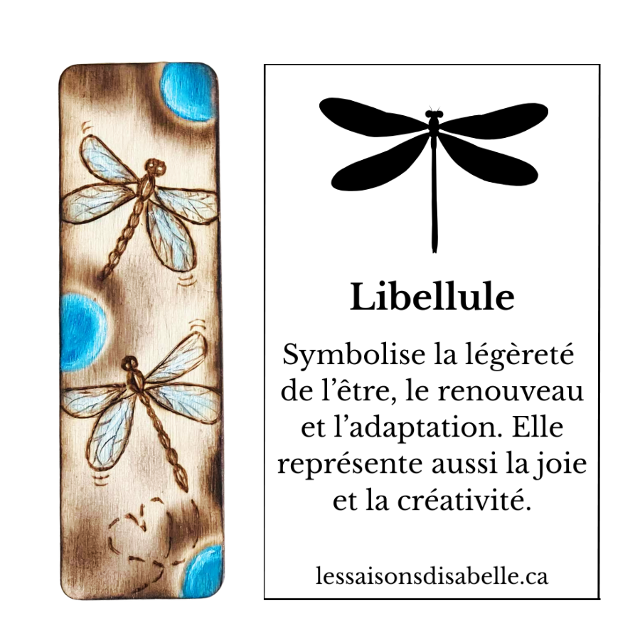 Marque-page en bois pyrogravé — plusieurs motifs + option personnalisée