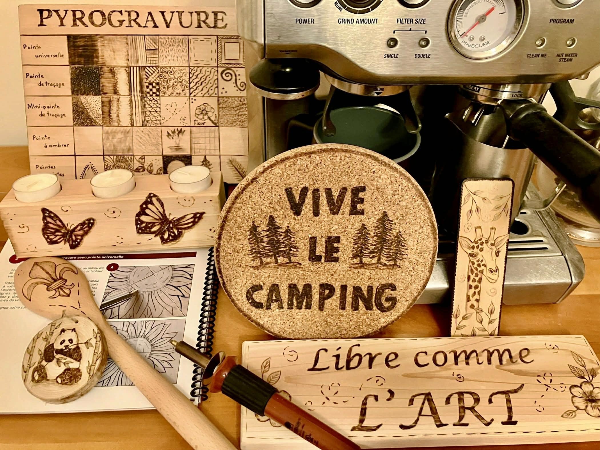 Soirées Pyrogravure — Édition Café 2026