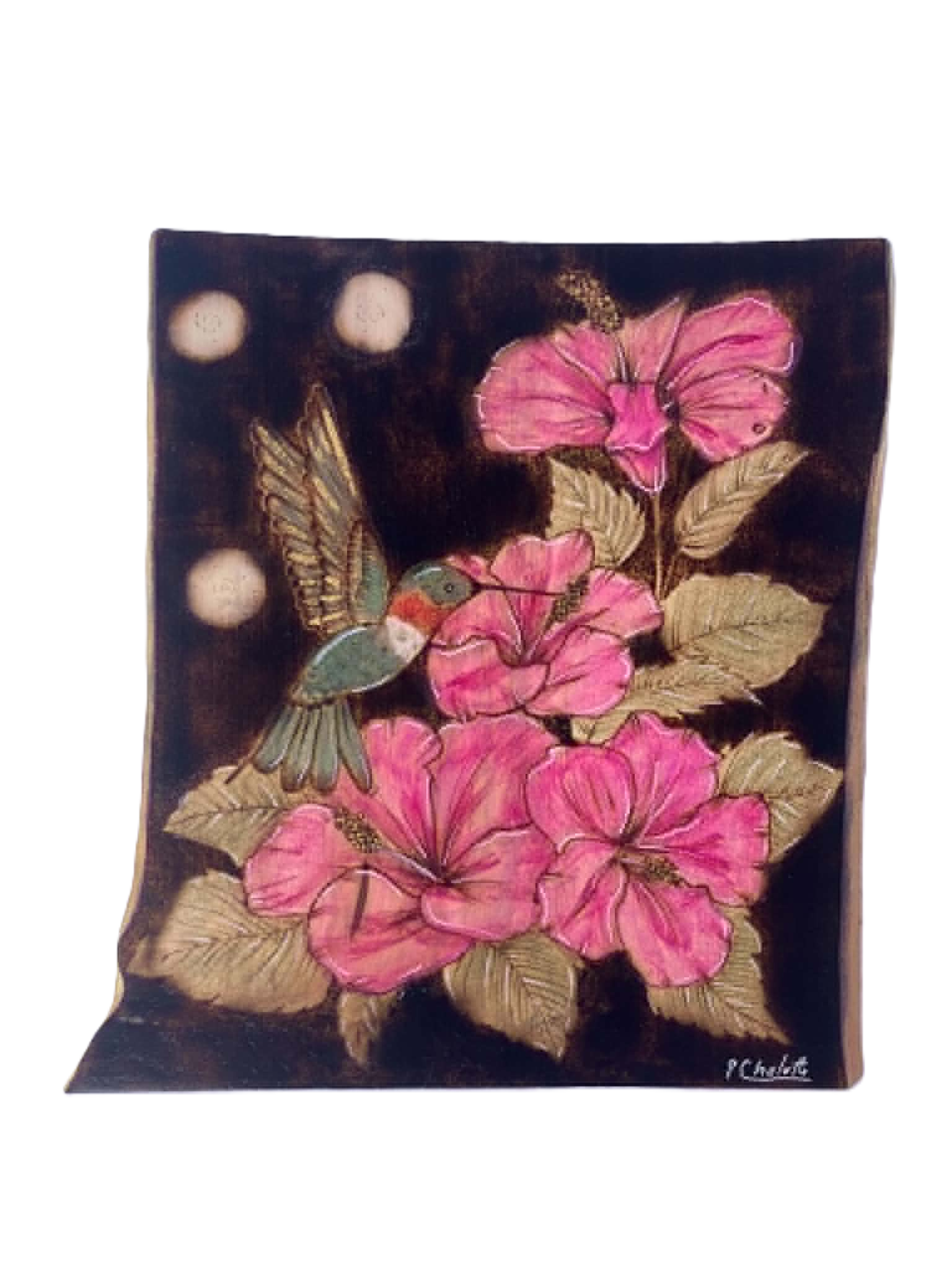 Collection ENVOL - Colibri et hibiscus